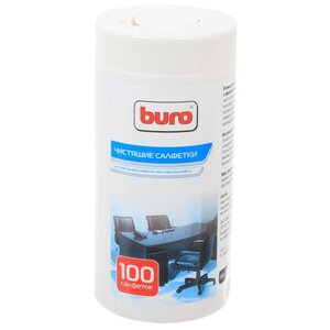 Buro BU-Tsurl влажные салфетки 100 шт. для оргтехники (фото modal nav 3)