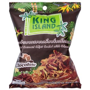 Чипсы King Island кокосовые с шоколадом (фото modal nav 1)