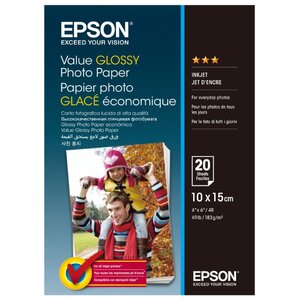 Бумага A6 20 шт. Epson Value Glossy Photo Paper (фото modal nav 1)