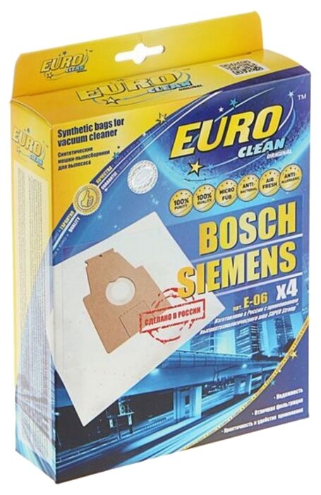 EURO Clean Синтетические пылесборники E-06 (фото modal 1)