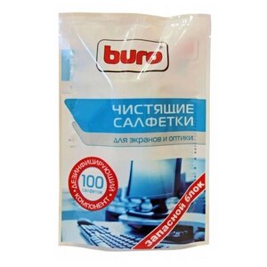 Buro BU-Zscreen влажные салфетки 100 шт. для экрана, для оптики (фото modal nav 2)