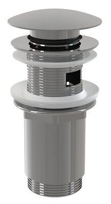 Донный клапан полуавтоматический для раковины RAVAK X01373 (фото modal 1)
