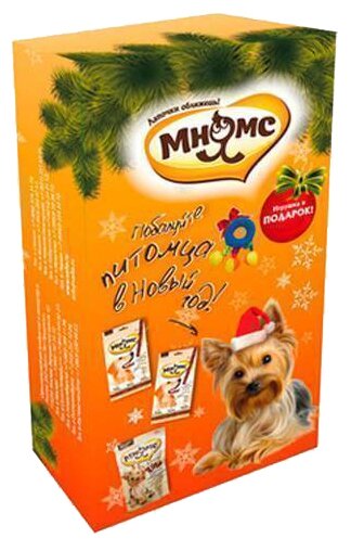 Лакомство для собак Мнямс Новогодний набор для мини пород (фото modal 1)