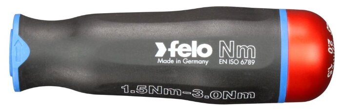 Рукоять для бит динамометрическая Felo Nm 1,5-3,0 (фото modal 1)