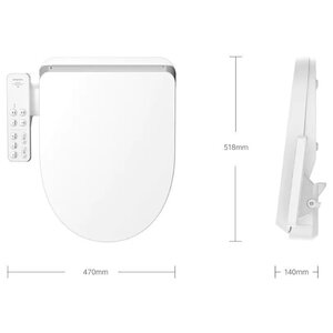 Крышка-сиденье для унитаза Xiaomi Smartmi Smart Toilet Cover (фото modal nav 3)