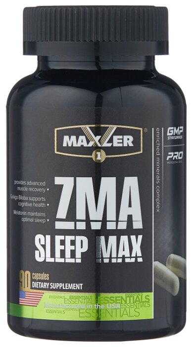 Минерально-витаминный комплекс Maxler ZMA Sleep Max (90 капсул) (фото modal 1)
