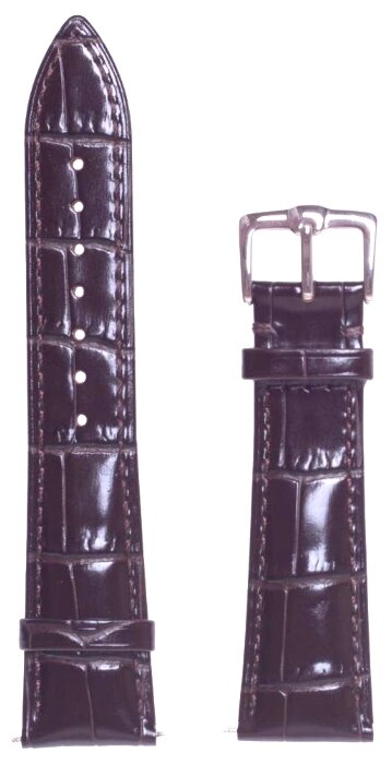 GSMIN Кожаный ремешок Crocodile Leather для Amazfit Pace/Pace 2 (фото modal 4)