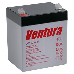 Аккумуляторная батарея Ventura GP 12-4.5 4.5 А·ч (фото modal nav 1)
