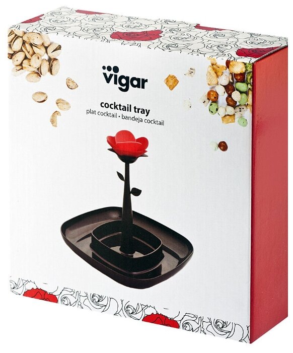 Vigar ваза для закусок Rose 20 см (фото modal 4)