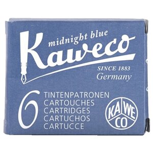 Картридж для перьевой ручки Kaweco Ink Cartridges 6-Pack (6 шт.) (фото modal nav 1)