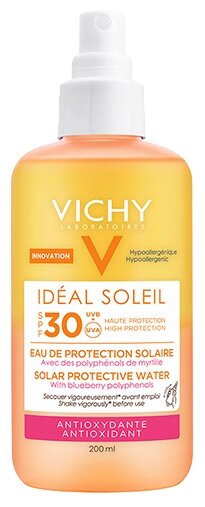 Vichy Capital Ideal Soleil двухфазный спрей с антиоксидантами SPF 30 (фото modal 1)