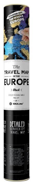 1DEA.me Скретч Карта Европы Black (фото modal 6)