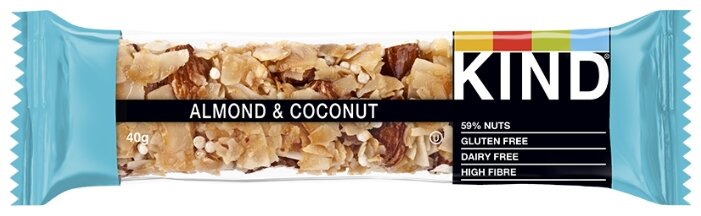 Ореховый батончик KIND Almond & Coconut, 12 шт (фото modal 5)