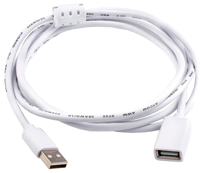 Удлинитель Atcom USB - USB (AT3788) 0.8 м (фото modal 2)