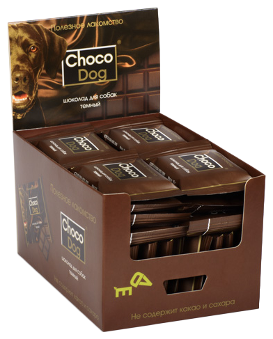 Лакомство для собак VEDA Choco Dog шоколад темный (фото modal 4)