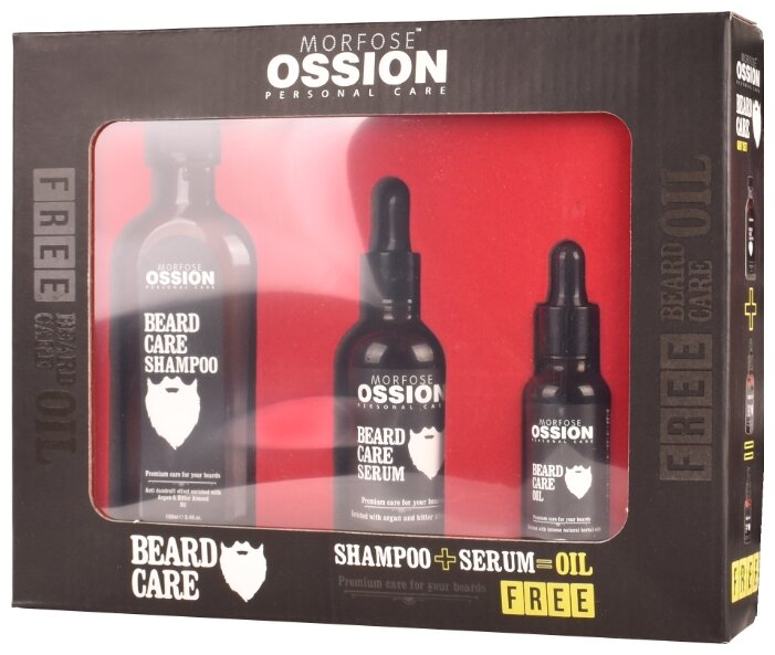 Morfose Набор №2 для ухода за бородой Ossion Beard Care (фото modal 1)