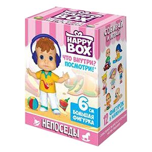 Игрушка с конфетами Happy Box Непоседы 18 г (фото modal nav 2)