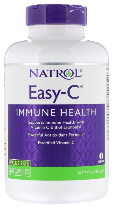 Минерально-витаминный комплекс Natrol Easy-C 500 mg (240 капсул) (фото modal 1)
