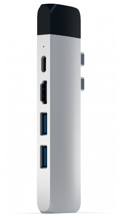 USB-концентратор Satechi Type-C Pro Hub Adapter with Ethernet (ST-TCPHE), разъемов: 3 (фото modal 1)