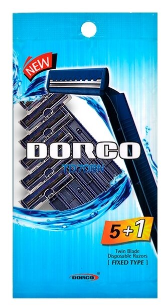 Бритвенный станок Dorco TD708N (одноразовый) (фото modal 1)