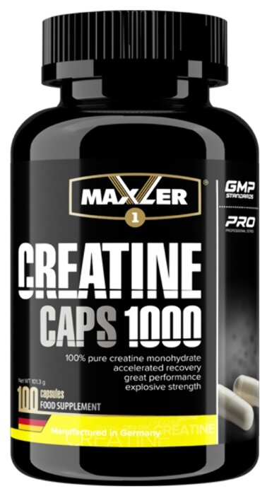 Креатин Maxler Creatine Caps 1000 (100 капс) (фото modal 1)