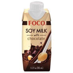 Молоко соевое FOCO Soy milk with chocolate (фото modal nav 1)