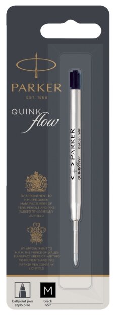 Стержень для шариковой ручки PARKER QuinkFlow Z08 M 1мм (1 шт.) (фото modal 1)