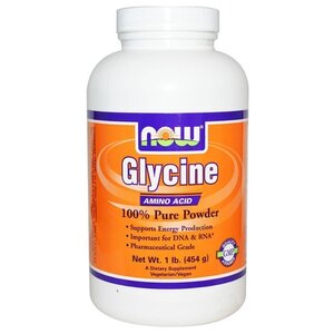 Аминокислота NOW Glycine Pure (454 г) (фото modal nav 1)
