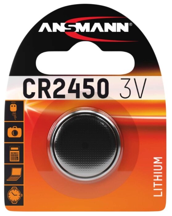 Батарейка ANSMANN CR2450 (фото modal 2)