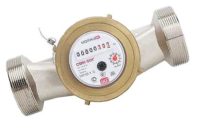 Счётчик горячей воды Норма Измерительные Системы СВКМ-50Г с КМЧ (фото modal 1)