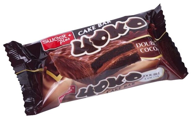 Пирожное Sweet Plus Чоко двойной шоколад (фото modal 1)