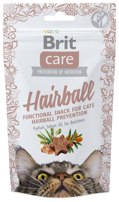 Лакомство для кошек Brit Care Snack Hairball (фото modal 1)