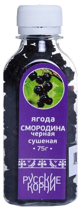 Русские корни ягоды Смородина черная 75 г (фото modal 1)