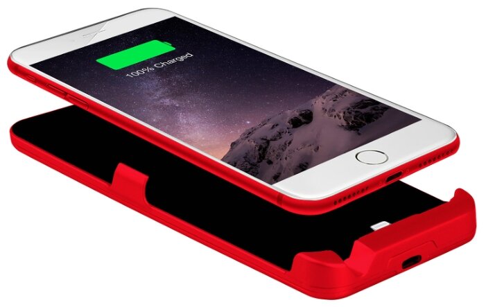 Чехол-аккумулятор INTERSTEP Metal battery case для iPhone 6 Plus/7 Plus (фото modal 2)