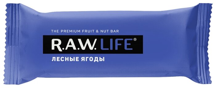 Фруктовый батончик R.A.W. Life без сахара Mix Fresh, 20 шт (фото modal 4)