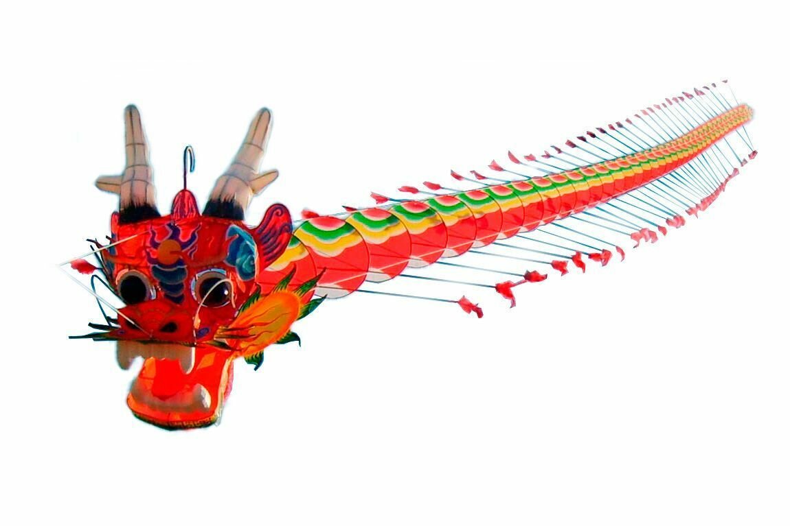 Воздушный змей Веселый ветер Дракон (фото modal 4)