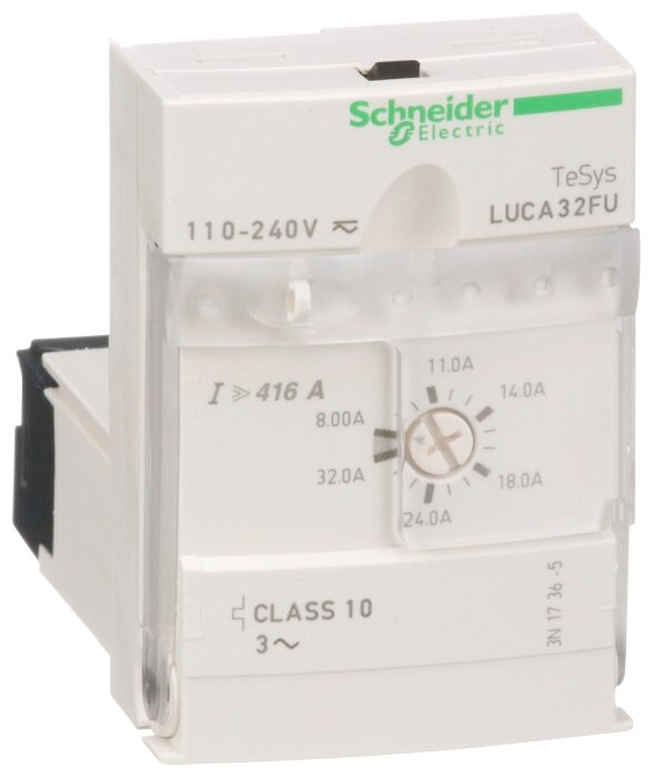 Комбинированный пускатель электродвигателя Schneider Electric LUCA32FU (фото modal 1)