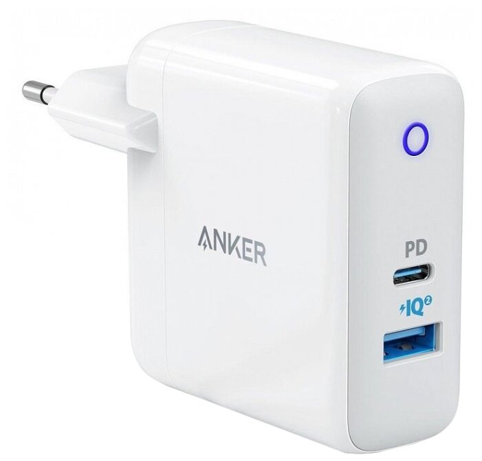 Сетевая зарядка ANKER PowerPort 2 USB-C (фото modal 1)