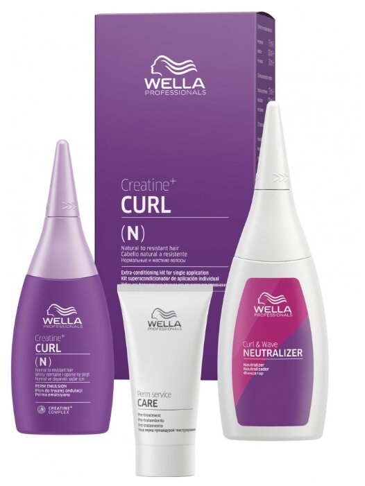 Wella Professionals Набор Creatine+ Curl для нормальных волос, от тонких до трудноподдающихся (фото modal 1)