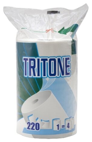 Полотенца бумажные Celtex Tritone трехслойные белые (фото modal 1)