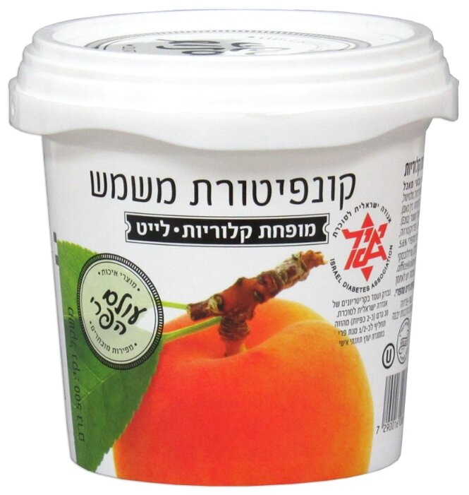 Варенье Fruit World абрикосовое без сахара, банка 500 г (фото modal 1)