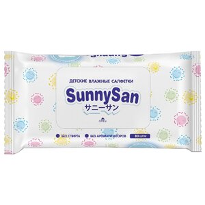Влажные салфетки SunnySan Детские (фото modal nav 1)