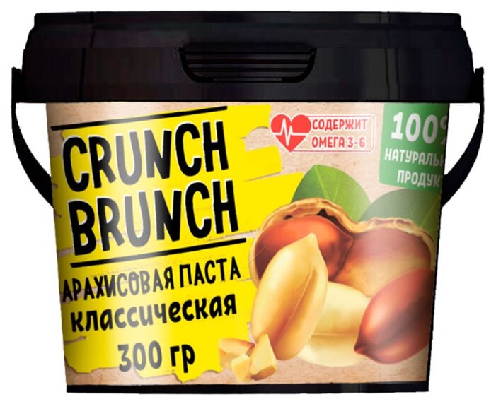Crunch Brunch Арахисовая паста Классическая (фото modal 2)