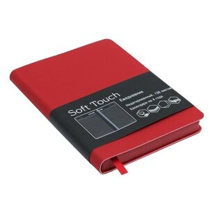 Ежедневник Listoff Soft Touch недатированный, искусственная кожа, А5, 136 листов (фото modal nav 1)