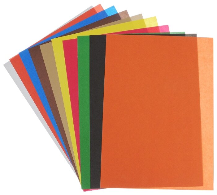 Цветная бумага Creativo Boom, A4, 10 л., 10 цв. (фото modal 2)