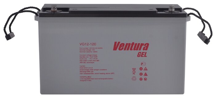 Аккумуляторная батарея Ventura VG 12-120 120 А·ч (фото modal 1)