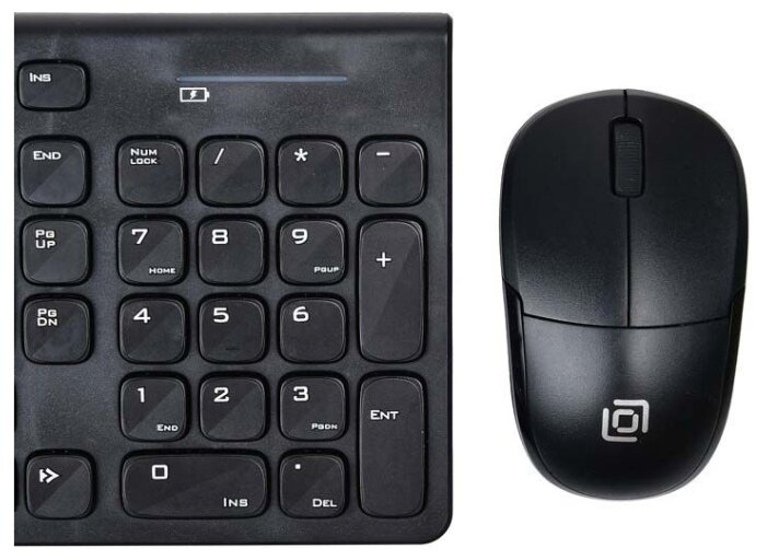 Клавиатура и мышь Oklick 220M Black USB (фото modal 4)