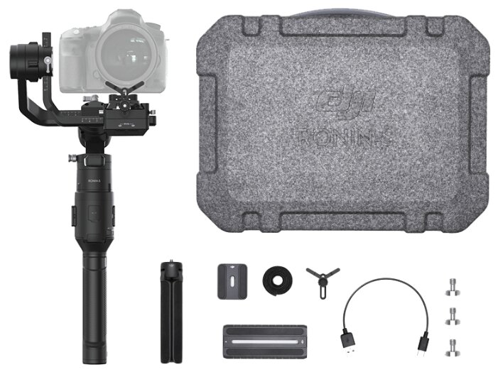 Электрический стабилизатор для зеркального фотоаппарата DJI Ronin-S Essentials Kit (фото modal 10)
