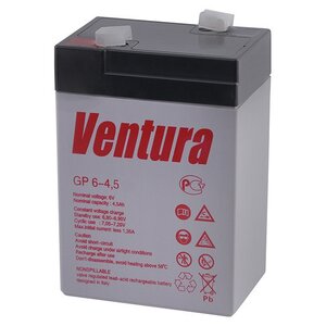 Аккумуляторная батарея Ventura GP 6-4.5 4.5 А·ч (фото modal nav 1)