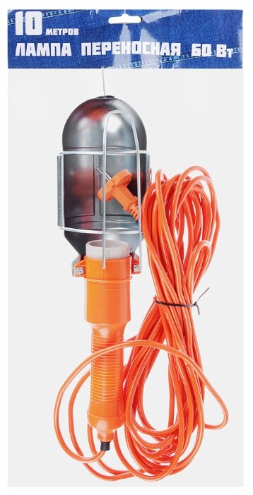 Переносной светильник ЕРМАК 669212, 60 Вт, шнур 10 м (фото modal 4)